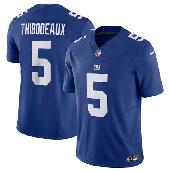 Men & Women & Youth New York Giants #5 Kayvon Thibodeaux Blue 2023 F.U.S.E. Vapor Untouchable Limited Stitched Jersey->miami dolphins->NFL Jersey